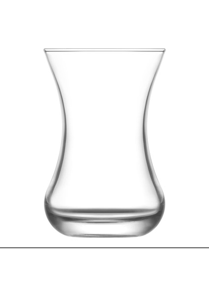 Beyaz 6'lı Çay Bardağı Seti, Şık ve Kullanışlı Ev Için Ideal Seçim