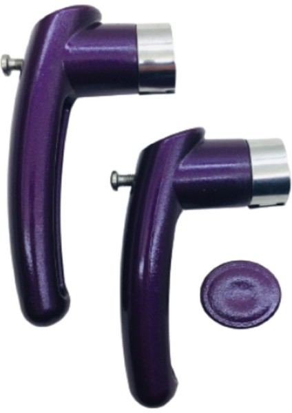 Parlak Mor Çaydanlık Sapı Takımı, Şık ve Dayanıklı Tutacak Seti