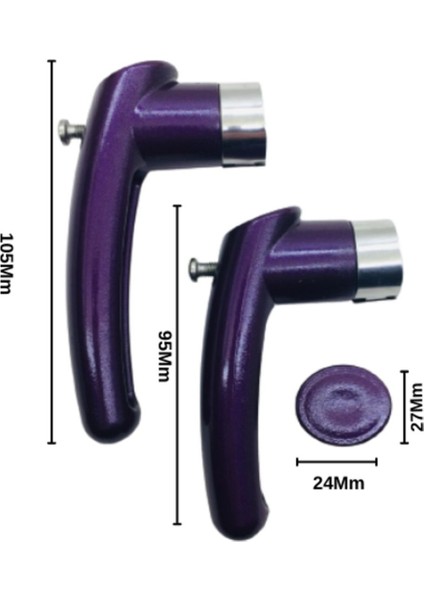 Parlak Mor Çaydanlık Sapı Takımı, Şık ve Dayanıklı Tutacak Seti fiyatları