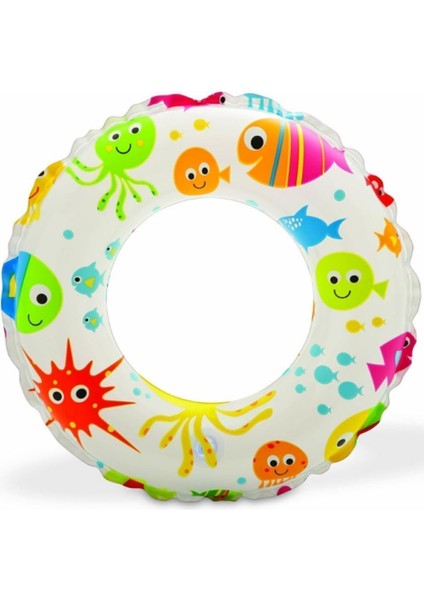 Renkli 61 cm Çocuk Havuz Simidi, Hediye Bone ile Güvenle Eğlence Sağlar modelleri