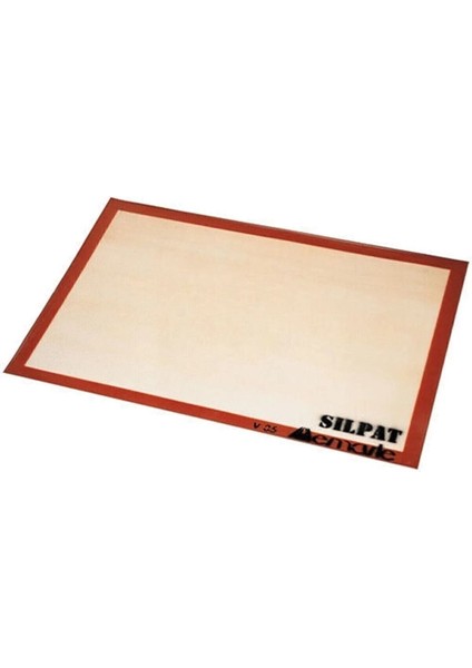 Yapışmaz Silikon Pişirme Matı 40X30 Cm, Kahverengi modelleri