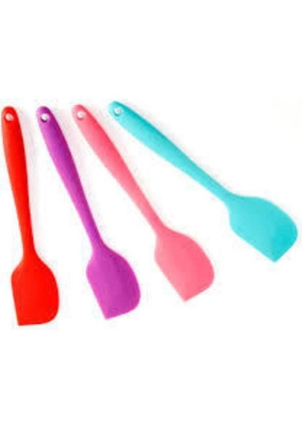 Turuncu 28 cm Isıya Dayanıklı Silikon Spatula, Pratik ve Kullanışlı Mutfak Gereci fiyatları