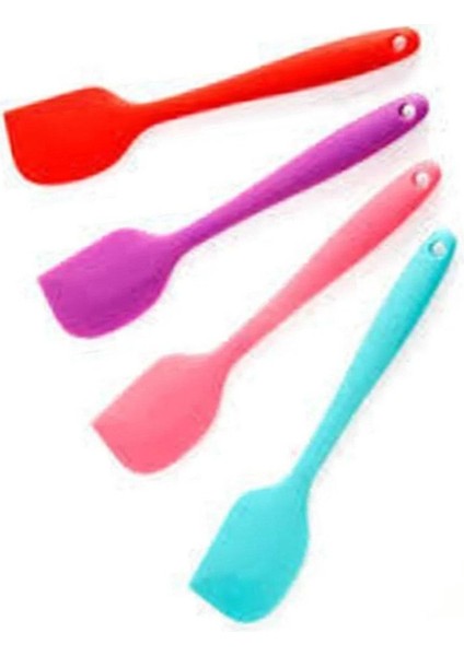 Turuncu 28 cm Isıya Dayanıklı Silikon Spatula, Pratik ve Kullanışlı Mutfak Gereci modelleri