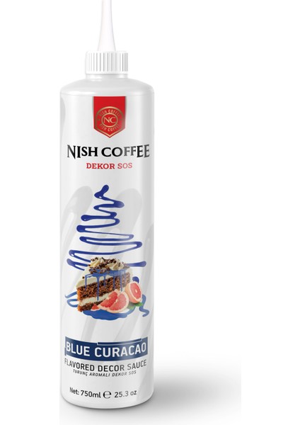 Nish Turunç Aromalı Dekor Sos 750 gr