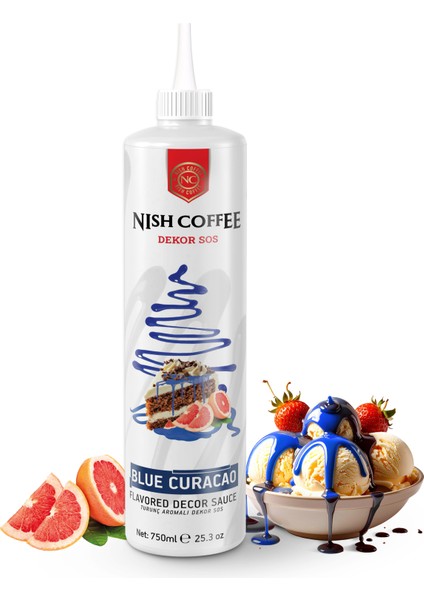 Nish Turunç Aromalı Dekor Sos 750 gr modelleri