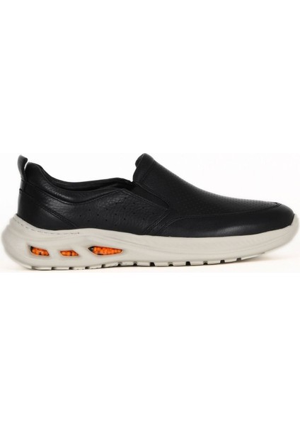 Siyah Marsel Deri Erkek Günlük Ayakkabı 07MA28252522 07MA28252522