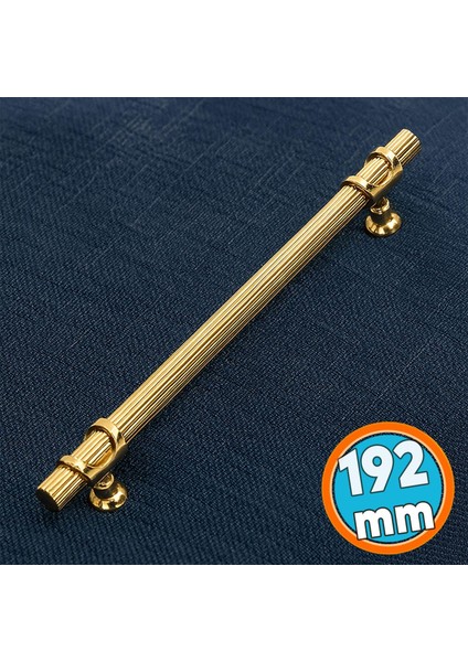 Mobilya Çekmece Dolap Kapak Mutfak Dolabı Kulpları Kulbu Kulpu Altın Metal Kulp 192 Mm-19.2 cm
