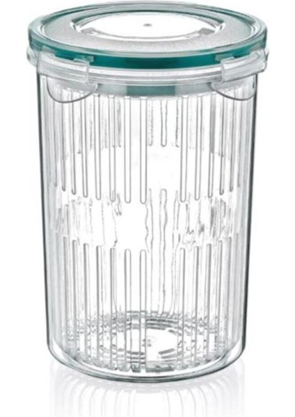 Beyaz Zeytin ve Sebze Yıkama ve Saklama Kutusu, Pratik ve Şık Tasarım