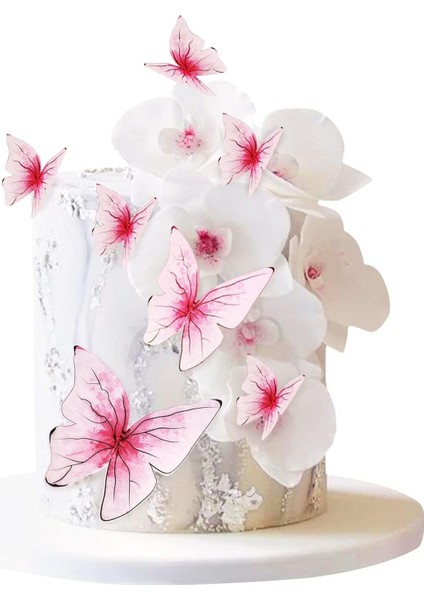 Yenilebilir Kelebekler, Şekerli Kağıda Baskı, Hazır Kesim, Çeşitli Modeller