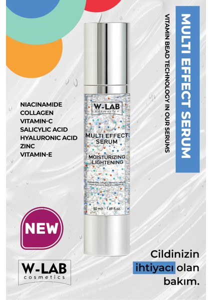 Kozmetik Multı Effect Serum 50 ml