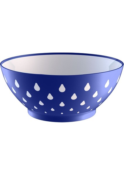 Damla Desenli Çok Amaçlı Kase, 3 Litre, Mavi, Şık ve Kullanışlı Tasarım