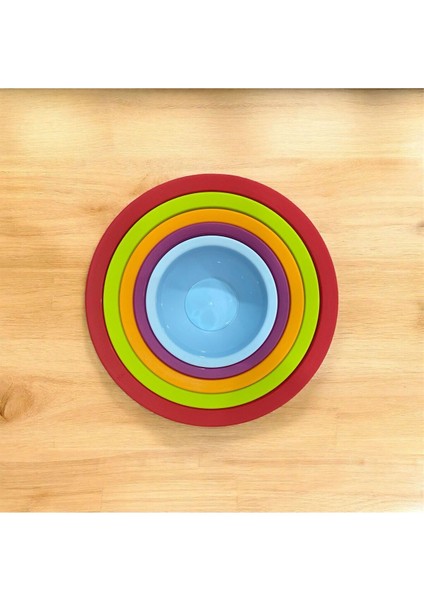 Renkli Yuvarlak Badya Seti, Şık ve Kullanışlı Tasarım, Çeşitli Renk Seçenekleriyle. fiyatları