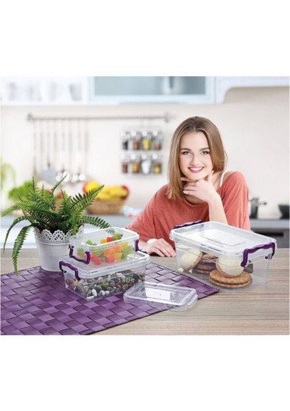 Şeffaf 5 Lt Saklama Kabı, Beyaz, Dayanıklı ve Pratik Kullanım Sağlar fiyatları