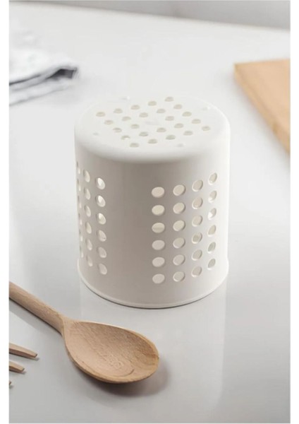 Beyaz Silindir Kaşıklık, Tezgah Üstü Servis ve Düzenleme Standı fiyatları