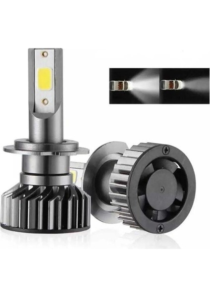 Xenon H27 LED Araba Far Ampül Xenon LED Şimşek Etkili Pro Seri Slim Kasa fiyatları