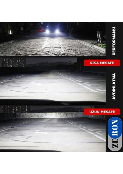 Xenon H27 LED Araba Far Ampül Xenon LED Şimşek Etkili Pro Seri Slim Kasa fırsatları