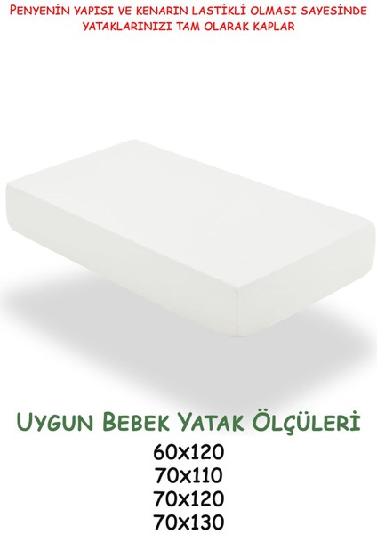 Yumuşak Pamuk Penye Lastikli Bebek Çarşafı, Anne Yanı ve Kreş Yatakları Için Uygun fiyatları