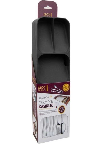 Beyaz 5 Bölmeli Çekmece Kaşıklık, Düzenli ve Şık Saklama Çözümü fiyatları