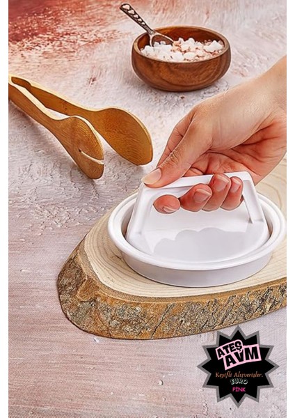 Pratik Hamburger ve Köfte Yapım Aparatı, Kolay ve Hızlı Hazırlık Için fırsatları