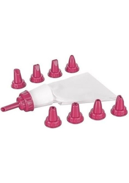 Çok Uçlu Süsleme Torbası, Pasta ve Kurabiye Için Krema Sıkma Aracı fırsatları