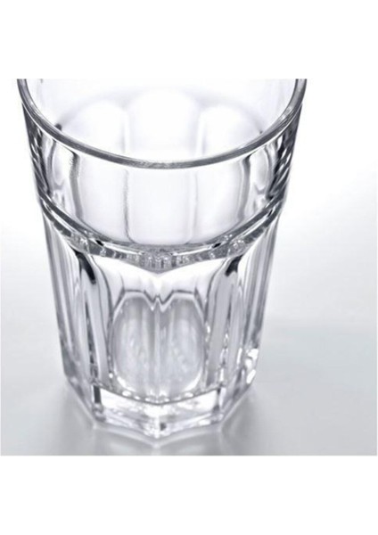 Şeffaf ve Dayanıklı Cam Bardak, 14 Cm, 35 Cl, Şık Tasarım fiyatları