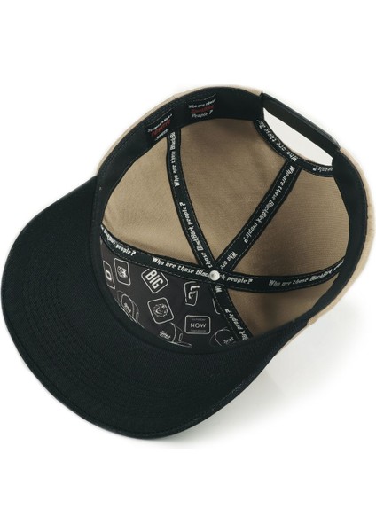 Hustle Logolu Siyah-Vizon Beyzbol Şapka modelleri