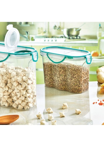 Şeffaf Silikon Saklama Kabı, 1.7l, Güçlü ve Sağlam Tasarım