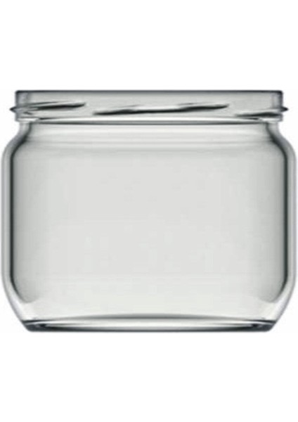 Turuncu 300 cc Kavanoz Seti, 3 Adet ve Baskılı Kapak, Saklama ve Hediye Için Ideal