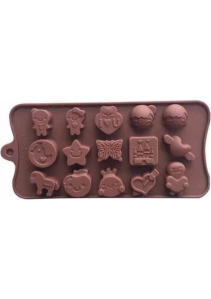 Renkli Silikon Kalıp, Buz ve Çikolata Yapımı, Çok Amaçlı, Dayanıklı, Güzel Tasarım fiyatları