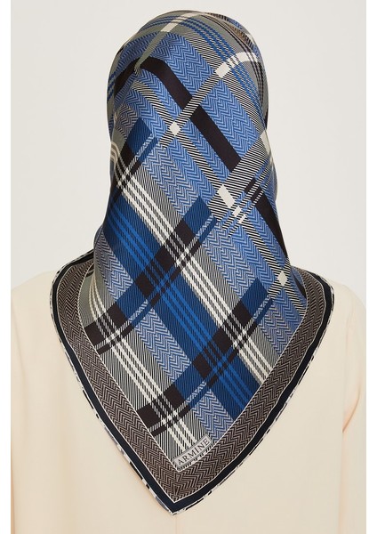 Nostalji Serisi Twill Ipek Eşarp 9223D-33