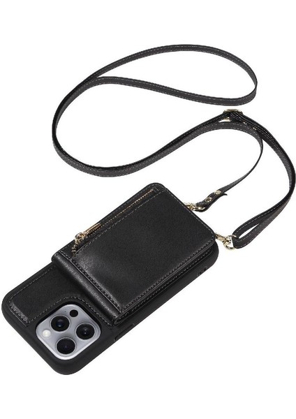 IPhone 16 Pro Max Crossbody ve Bilek Kayışı Kartı Için Organ Telefon Kılıfı (Yurt Dışından) fiyatları