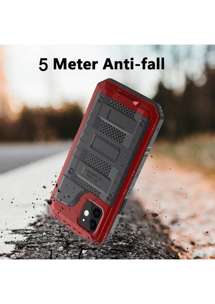 Iphone 12 Için Su Geçirmez Kılıf Pro Metal Tam Vücut Ağır Dayanıklı IP68 (Yurt Dışından) indirimleri