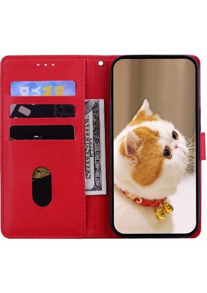 Iphone 12/12 Pro Kedi Rfid Deri Cüzdan Kart Yuvası Tutucu Için Flip Case (Yurt Dışından) modelleri