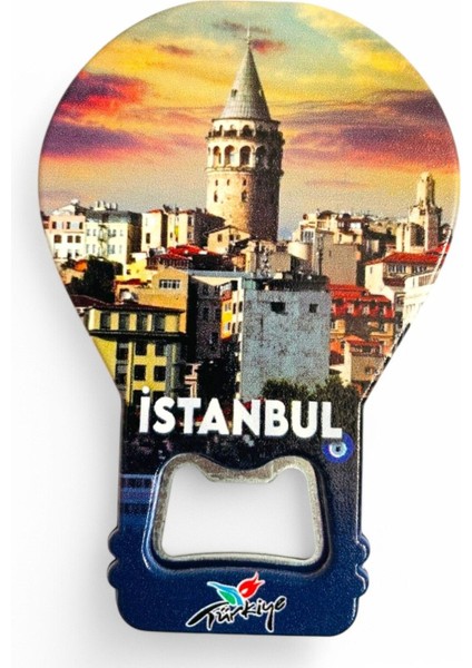 Renkli Balon Şişe Açacağı Magnet, Dekoratif ve Şık Tasarım