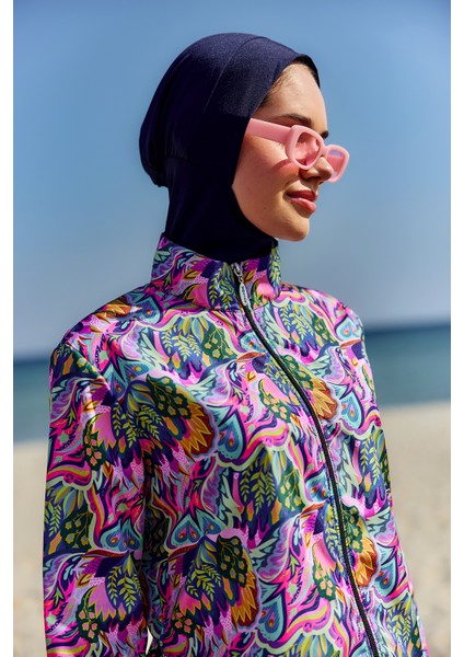 Paraşüt Tam Kapalı Tesettür Mayo Nisa R5501 fiyatları