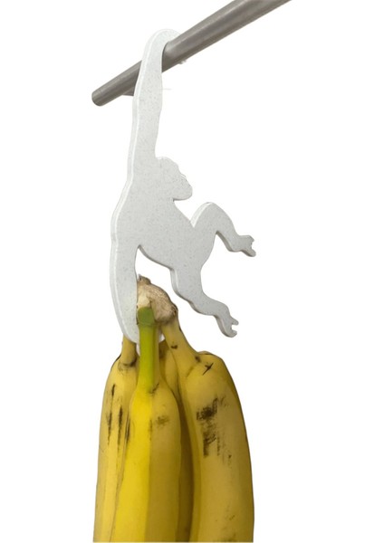 Renkli Maymun Muz Askısı, Eğlenceli ve Kullanışlı Mutfak Aksesuarı