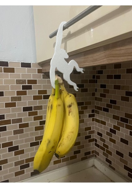 Renkli Maymun Muz Askısı, Eğlenceli ve Kullanışlı Mutfak Aksesuarı