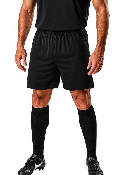 Maç ve Antrenman Için Futbol Şortu + Uzun Çorap Kombini