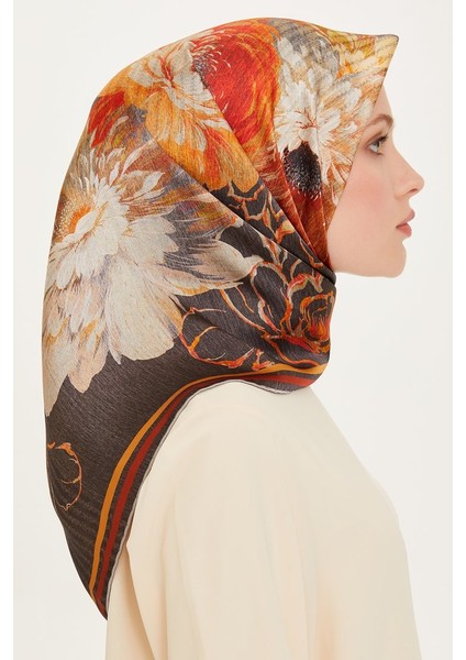 Nostalji Serisi Twill Ipek Eşarp 9220D-82 fiyatları