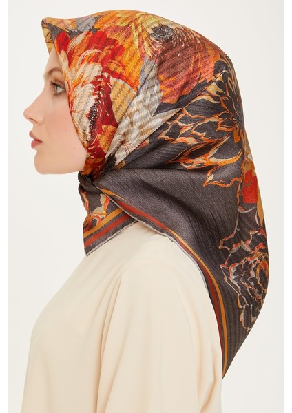 Nostalji Serisi Twill Ipek Eşarp 9220D-82 modelleri