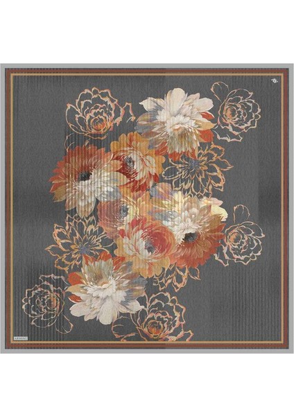 Nostalji Serisi Twill Ipek Eşarp 9220D-82 indirimleri