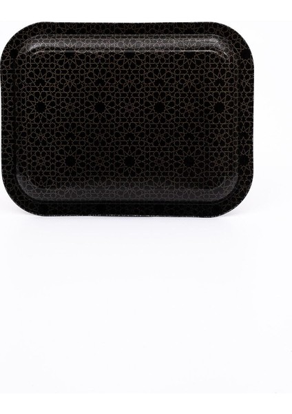 Desenli Metal Tepsi 23X31 Cm, Çay ve Kahve Sunumu Için Şık ve Kullanışlı modelleri