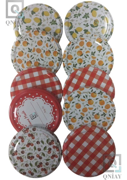 Renkli 82MM Konserve ve Kavanoz Kapağı Seti, Çift Silikonlu, 10 Adet fiyatları