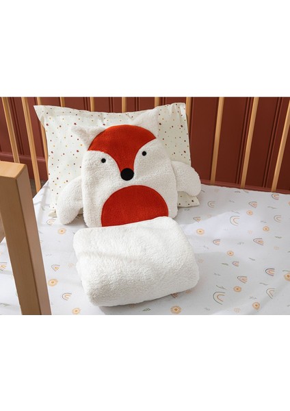 Yumuşak ve Şık Bebe Battaniyesi 80X110 cm Ekru Renk Seçeneği fiyatları