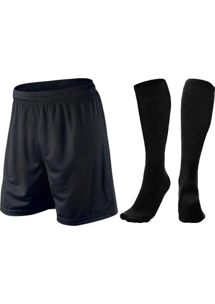 Maç ve Antrenman Için Futbol Şortu + Uzun Çorap Kombini modelleri