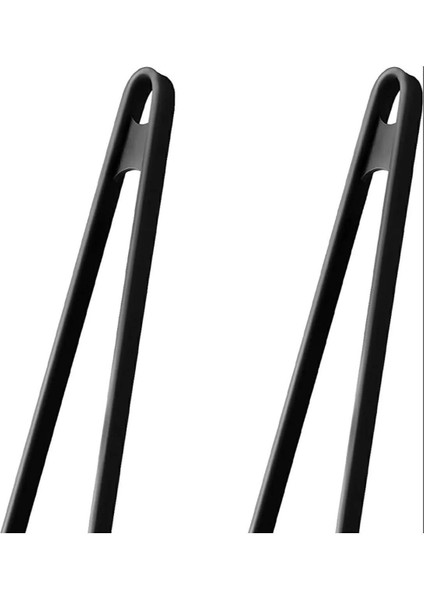 29 cm Siyah Isıya Dayanıklı Silikon Kızartma Maşası fiyatları