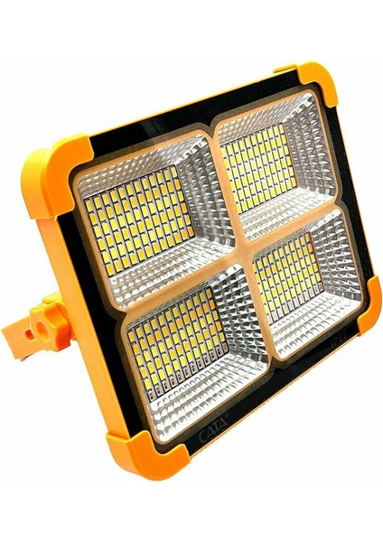 200W ÜÇ RENK TAŞINABİLİR ŞARJLI SOLAR PROJEKTÖR