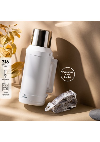 Thermafort Termos White 1500 ml