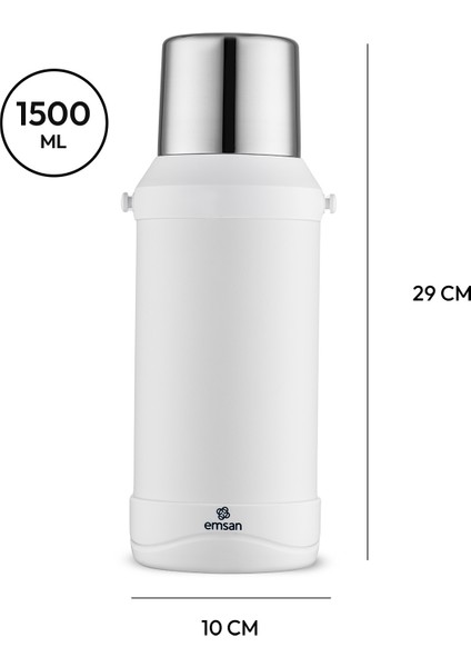 Thermafort Termos White 1500 ml indirimleri