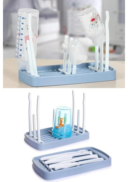 Katlanabilir Biberon Kurutucu ve Mama Kabı Standı, Pratik ve Şık Tasarım